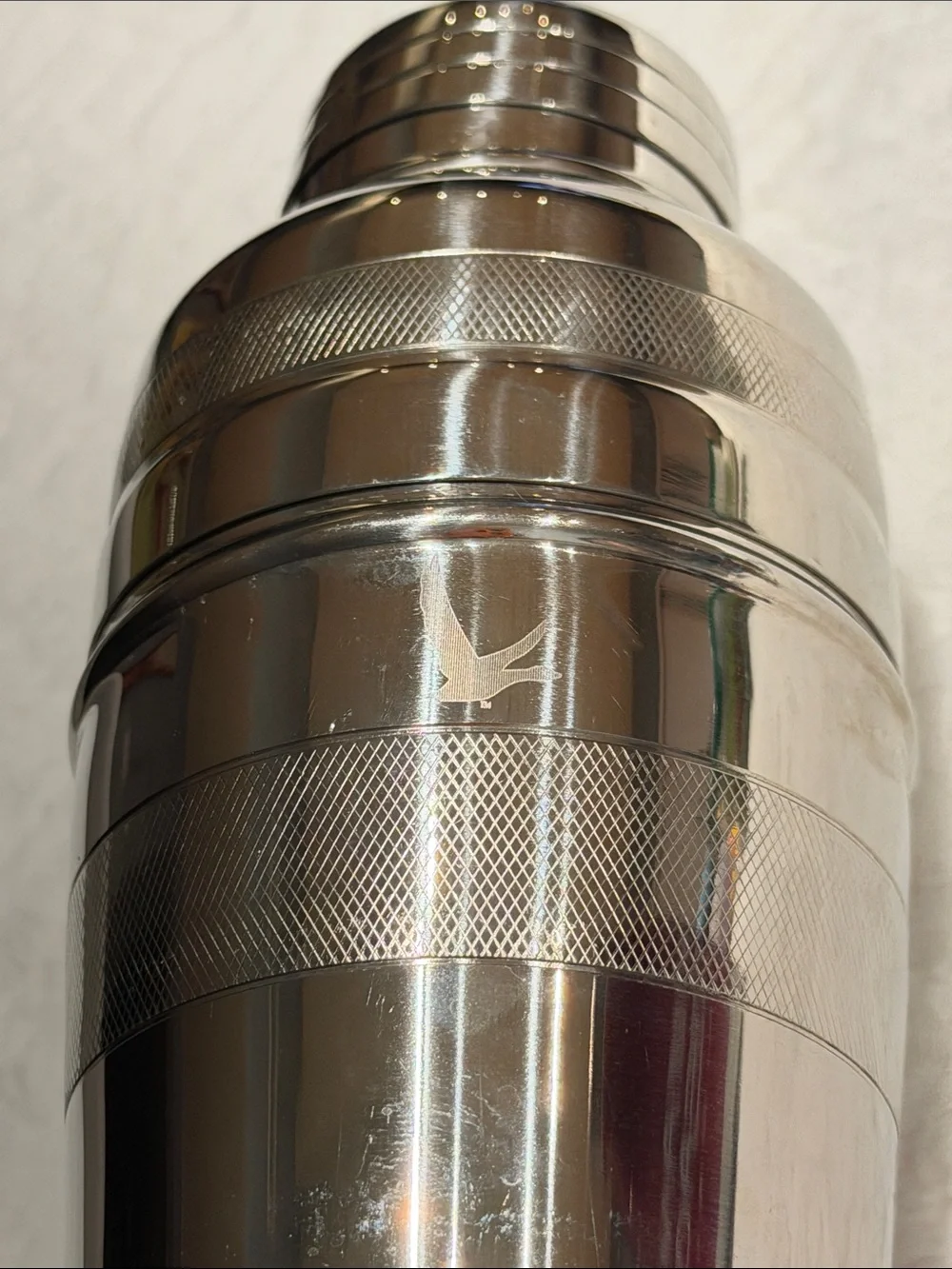 Stainless Steel Cocktail Shaker - Silver Grey Goose